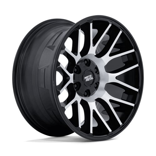 Moto Metal Mo816 Overlook Wheels Rims 20x10 8x180 Gloss Black W/ Machined Face -18mm | MO816BD20108818N