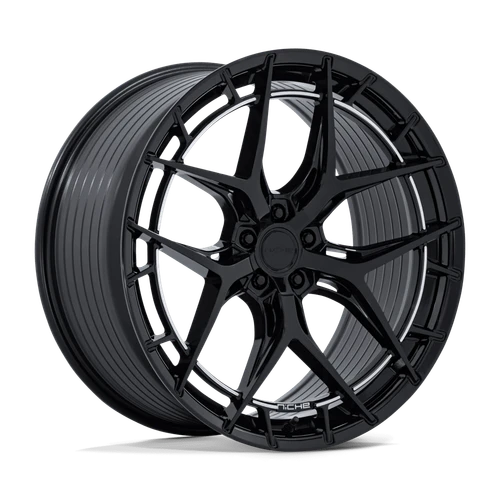 Niche Nc286 Riviera Wheels Rims 20x11 5x114.3 Gloss Black 50mm | NC286BX20111250