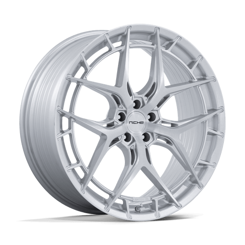 Niche Nc286 Riviera Wheels Rims 20x9.5 5x120 Brushed Gloss Silver 22mm | NC286SR20954922