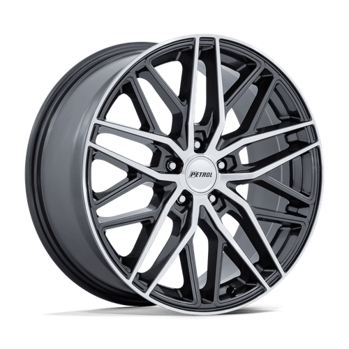 Petrol Pe004 P3E Wheels Rims 19x8.5 5x112 Gloss Gunmetal Machined 40mm | PE004AD19855740