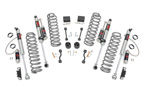 Rough Country 25 Inch Lift Kit - Coils - M1R - Jeep Wrangler Unlimited 4WD (2018-2023) | DHTP 67744