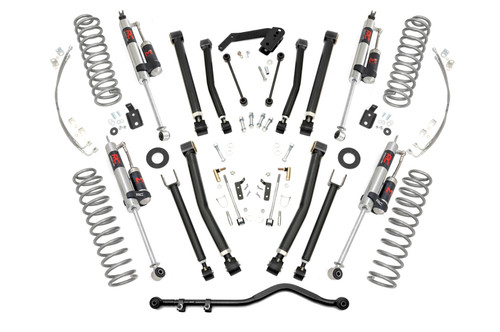 Rough Country 4 Inch Lift Kit - X-Series - M1R - Jeep Wrangler Unlimited 2WD/4WD (2007-2018) | DHTP 67444