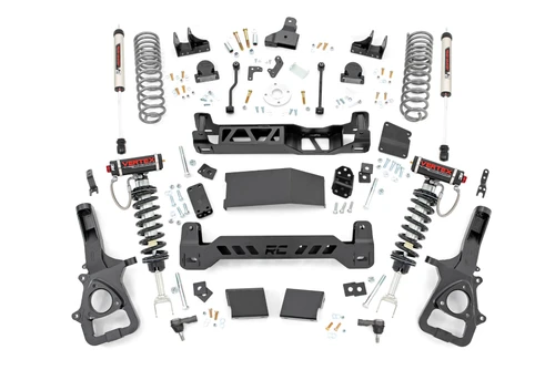 Rough Country 6 Inch Lift Kit - 22XL - Vertex/V2 - Rear Coils - Ram 1500 4WD (2025) | DHTP 88457