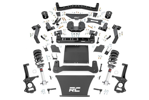 Rough Country 6 Inch Lift Kit - M1 Struts - Chevy/GMC SUV 1500 4WD (2021-2024) | DHTP 10940