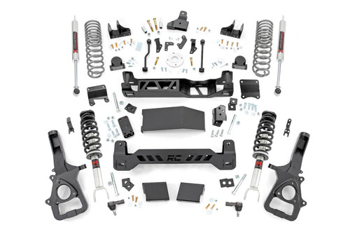 Rough Country 6 Inch Lift Kit - M1 Struts - Rear Coils - Ram 1500 4WD (2025) | DHTP 88340