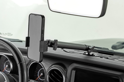 Rough Country Dash Mount - 8" Mount Kit - Jeep Gladiator JT/Wrangler JL 4WD (2018-2025) | DHTP 10661