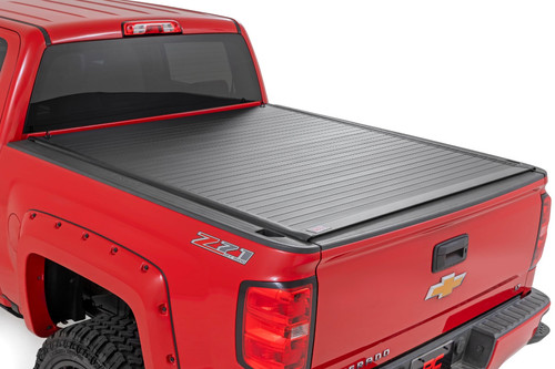 Rough Country Hard Roll Up Bed Cover - 5'9" Bed - Chevy/GMC 1500 (14-18) | DHTP 50214550