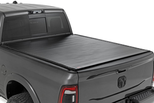 Rough Country Hard Roll Up Bed Cover - 6'4" Bed - Ram 1500 (10-18)/2500 (10-25) | DHTP 50309650