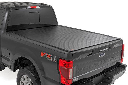 Rough Country Hard Roll Up Cover - 6'10" Bed - Ford F-250/F-350 Super Duty 2WD/4WD (17-25) | DHTP 50517650