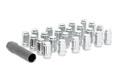 Rough Country Lug Nut Set - 1/2x20 - 24 Qty - Chrome | DHTP 122024CH