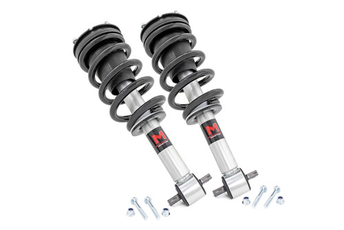 Rough Country M1 Adjustable Lowering Struts - Monotube - -2" - Chevy/GMC 1500 (14-18 & Classic) | DHTP 502189