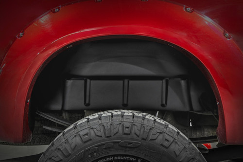 Rough Country Rear Wheel Well Liners - Ford F-250/F-350 Super Duty 2WD/4WD (2009-2016) | DHTP 4509A