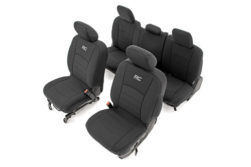 Rough Country Seat Covers - FR Bucket RR Full bench - Ram 1500/2500/3500 2WD/4WD (10-18) | DHTP 91068