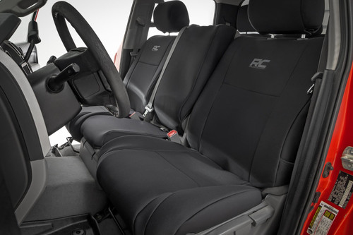 Rough Country Seat Covers - FR w/ Console Cover and Rear - Toyota Tundra 2WD/4WD (07-13) | DHTP 91060