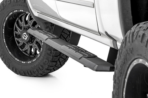 Rough Country TR2 Running Boards - Chevy/GMC 1500/2500HD/3500HD (07-19 & Classic) | DHTP 25000