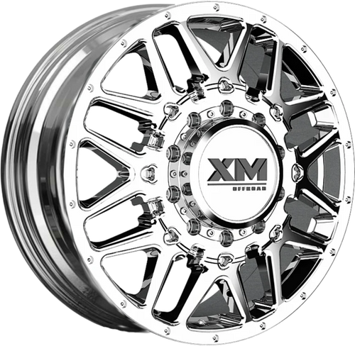 Xm Offroad Dually Xm-900 Wheels Rims 20x8.25 8x165.1 Chrome 105mm