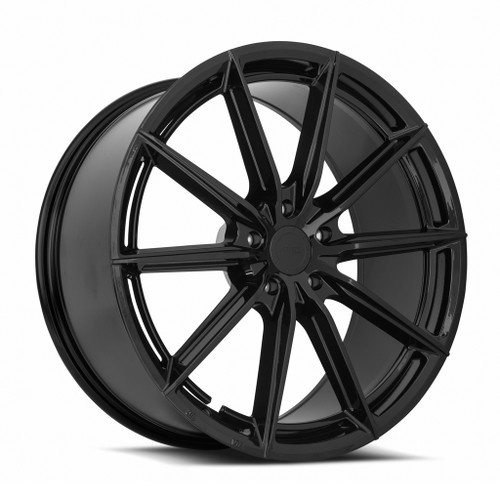 MRR Gf26 Wheels Rims 20x9 Blank Custom Drilled Gloss Black 20mm | GF2620905xx20BK