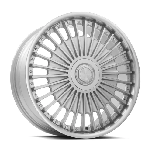 MRR Vp4 Wheels Rims 22x9 Blank Custom Drilled Silver W/ Machined Lip 20mm | VP0422905xx20S