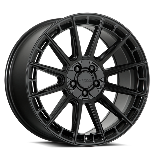 Katana Kr11 Wheels Rims 17x7.5 5x100 5x114.3 Matte Black 40mm | KR11-177505MB