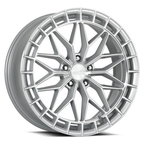 Katana Kr12 Wheels Rims 17x7.5 5x105 Gloss Silver Machined 40mm | KR12-177556GSF