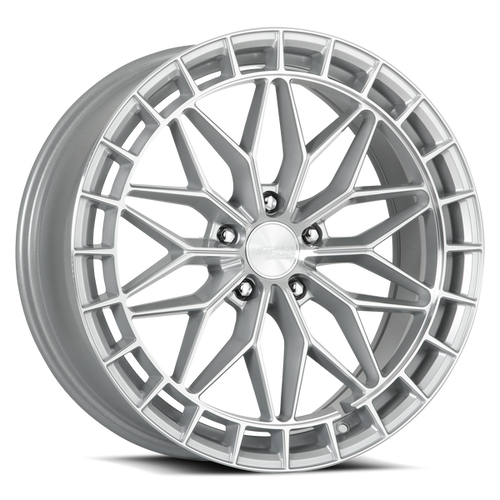 Katana Kr12 Wheels Rims 17x7.5 5x110 Gloss Silver Machined 40mm | KR12-177551GSF