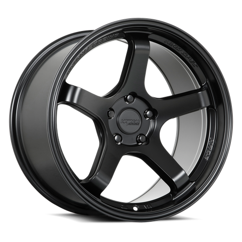 Katana Hr05 Wheels Rims 18x9.5 5x114.3 Matte Black 38mm | HR05-189554MB38
