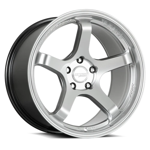 Katana Hr05 Wheels Rims 18x8.5 5x120 Hyper Silver 35mm | HR05-188545HS