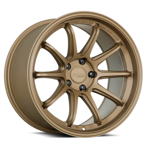 Katana Hr06 Wheels Rims 18x8.5 5x114.3 Matte Bronze 35mm | HR06-188554MR