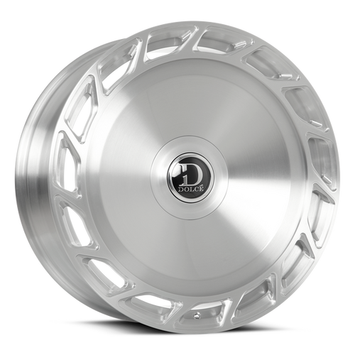 Dolce Luxury Bigboy Wheels Rims 24x10 6x135 6x139.7 Brushed W/ Clear Coat 25mm | BIGBOY-241036BRSH25