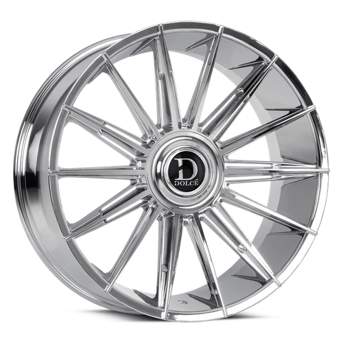 Dolce Luxury Mirelli Wheels Rims 24x10 6x135 6x139.7 Chrome 35mm | MIRELLI-241036C