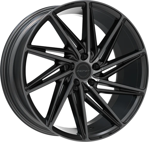 Inovit Turbine Ii Wheels Rims 20x8.5 5x112 5x114.3 Satin Black Machined W/ Dark Tint 40mm | 059L20K5TF40KMFTDTM1ANA