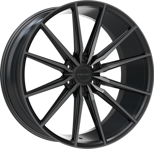 Inovit Frixion 6 Wheels Rims 24x10 6x139.7 Satin Black Machined & Milled W/ Dark Tint 25mm | 08624N6N25KMFCBTDTM2QND