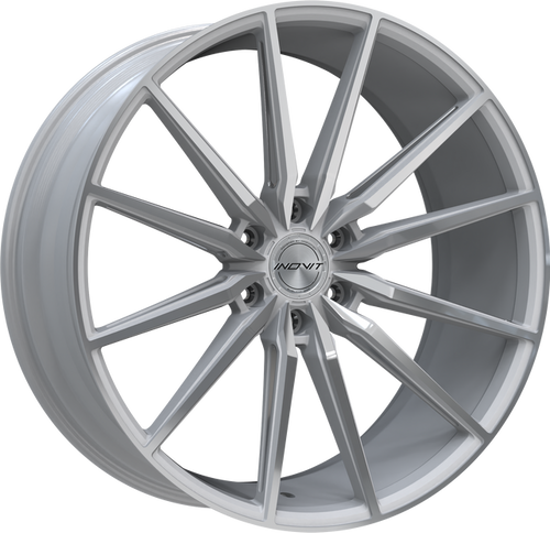 Inovit Frixion 6 Wheels Rims 24x10 6x135 6x139.7 Satin Silver Machined & Milled 25mm | 08624N6VN25SMFCBTM2AND