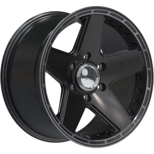 Wesrock St-5 Wheels Rims 17x9 6x135 6x139.7 Black Machined W/ Dark Tint 0mm | 71317L6VN0KMSCBTDTM2KWD