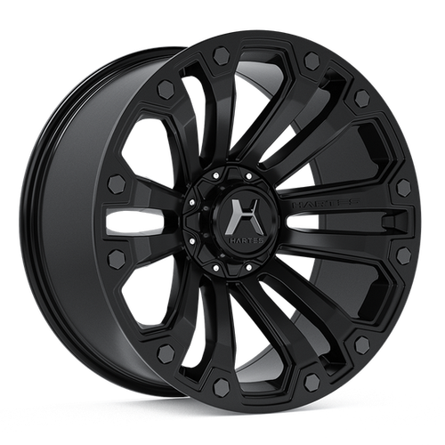 Hartes Metal Rhino Wheels Rims 20x10 5x114.3 5x127 Satin Black -18mm | 73820N10FJ-18KTMDK2QHJ