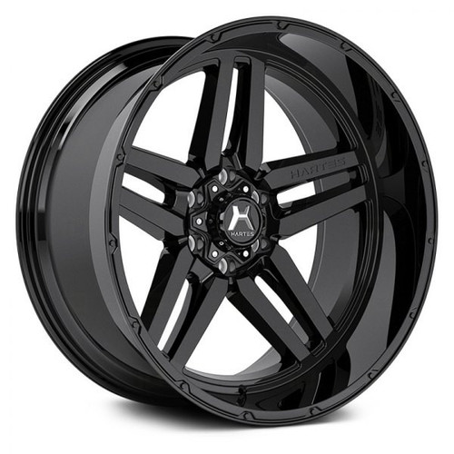 Hartes Metal Savage Wheels Rims 20x12 6x135 Black -44mm | 74720S6V-44K2KHD