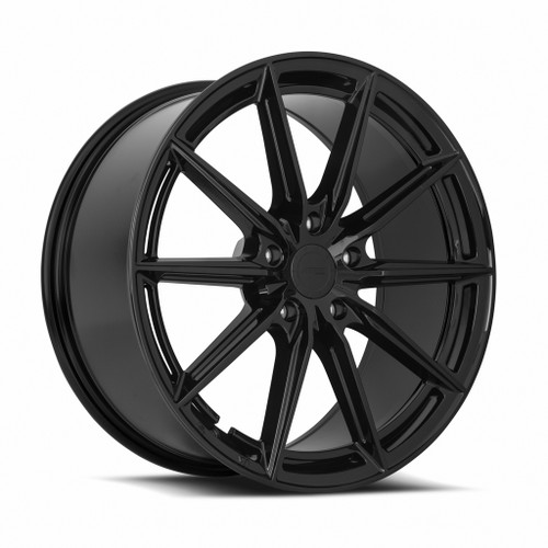 Mrr Gf26 Wheels Rims 19x8.5 5x114.3 Gloss Black 20mm | GF2619855xx20BK-51420
