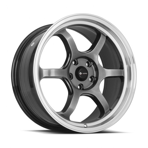 Vors Lt61 Wheels Rims 18x8.5 5x114.3 Hyper Black 35mm | LT61188551435HB