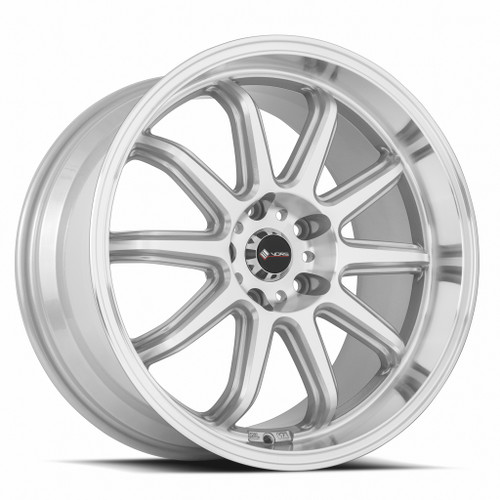 Vors Sp2 Wheels Rims 18x9.5 5x115 Silver W/ Machined Face 35mm | SP02189551435SF-515