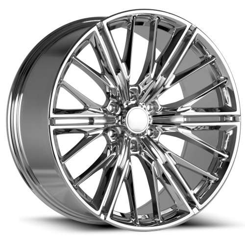 Oe Concepts Zl1 Wheels Rims 20x9.5 6x139.7 Chrome 18mm | OEC C23-2095655+18C