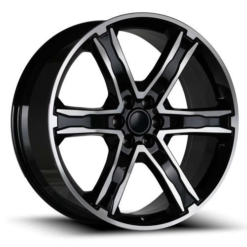 Oe Concepts Ford Stealth Edition Wheels Rims 24x10 6x135 Gloss Black Machined 31mm | OEC FD06-24106135+31BM