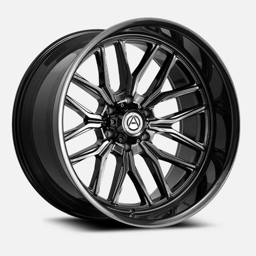 Artem Kosmo Wheels Rims 26x12 8x165.1 Gloss Black -44mm | A207-26128165-44GB