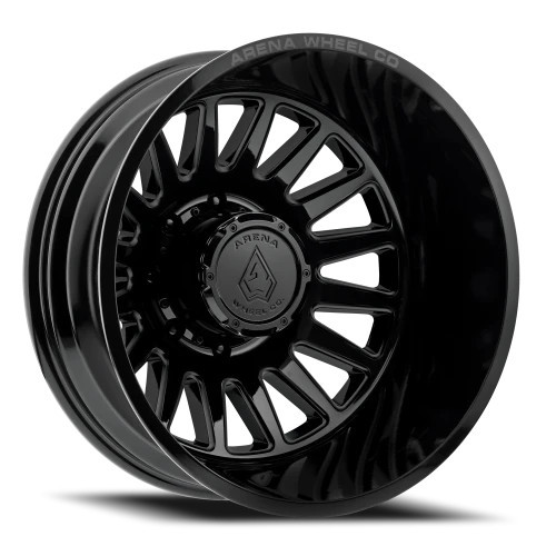 Arena Dually A110  Rival Rear Wheels Rims 24x8.25 8x210 Gloss Black -244mm