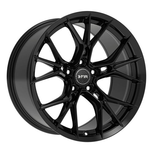 F1R Fs1 Wheels Rims 20x9 5x120 Gloss Black 35mm | FS12095120GB35
