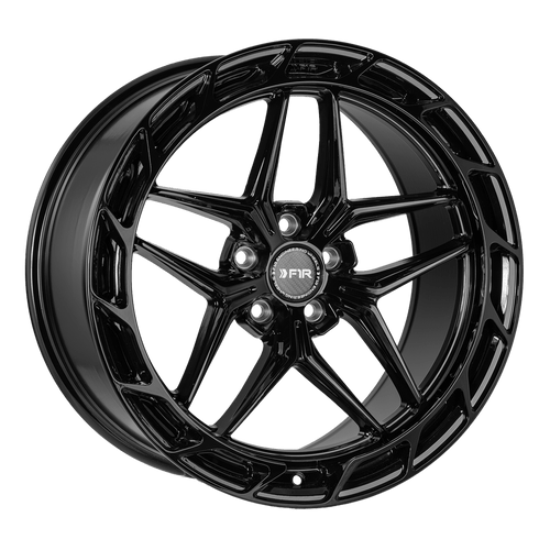F1R Fs5 Wheels Rims 20x9 5x120 Gloss Black 32mm | FS52095120GB32