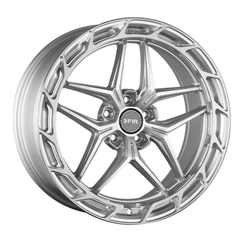F1R Fs5 Wheels Rims 20x10 5x120 Machine Silver 35mm | FS520105120MS35