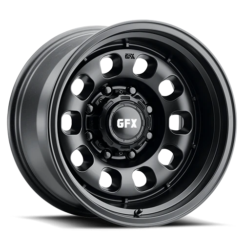 G-Fx Tr35 Wheels Rims 18x8.5 5x127 Matte Black 25mm | T35 885-5009-25 MB