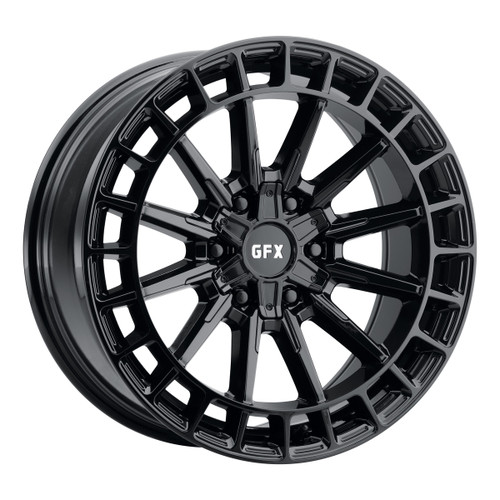 G-Fx Tr37 Wheels Rims 18x9 6x135 Gloss Black 25mm | T37 890-6009-25 GB