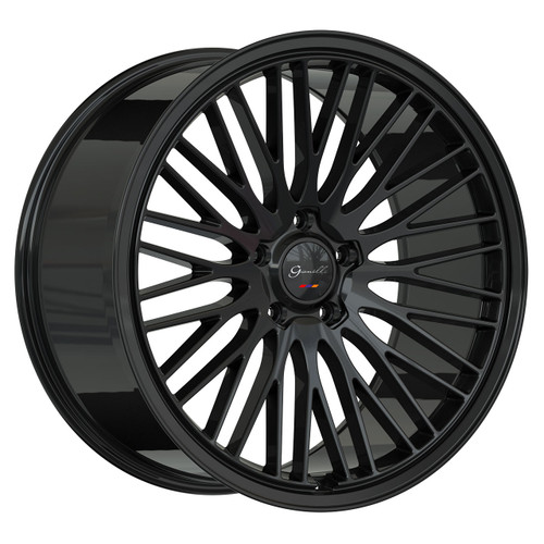 Gianelle Aria Wheels Rims 22x10.5 5x112 Gloss Black 40mm | GA-2215M40GAARIGBD