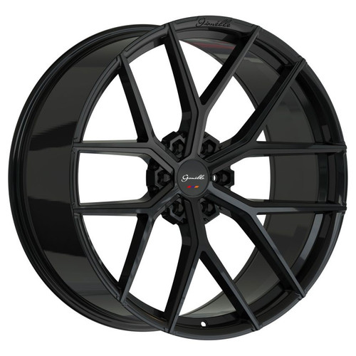 Gianelle Astra 6 Wheels Rims 24x10 6x139.7 Gloss Black 10mm | GA-2410S10GIAAST6GB
